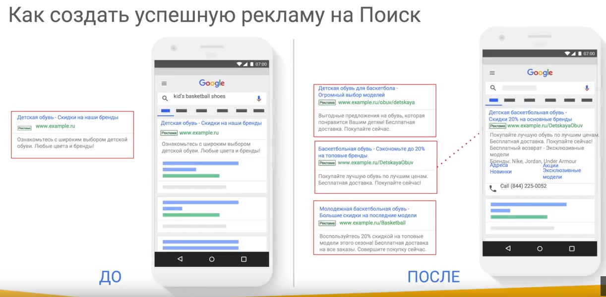 До и после