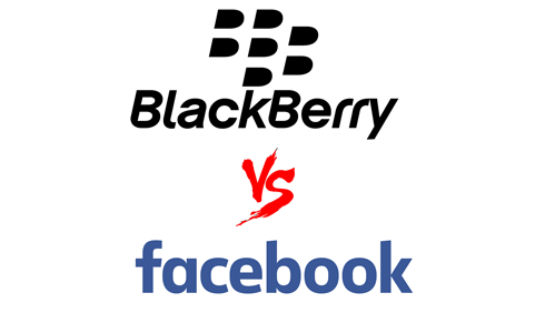 Blackberry vs Facebook