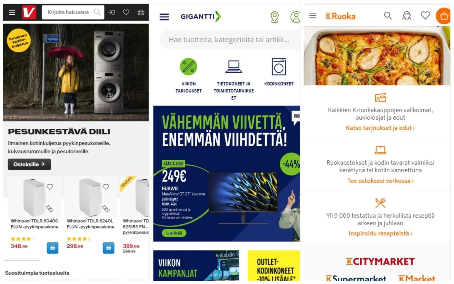 Финские онлайн-магазины